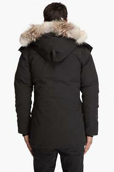 Pre-owned Canada Goose 2022 Latest "grey Label" Concept Edition Black  Langford Xl Parka