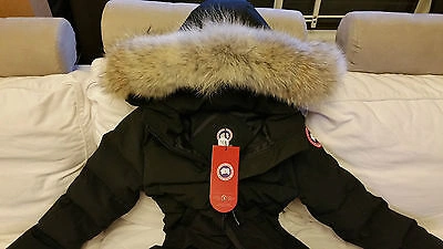 Pre-owned Canada Goose Brand "red Label" Edition Black  Mystique "xs" Parka Jacket