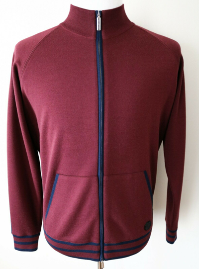 Pre-owned Stefano Ricci $3680  Wool Silk Bomber Tracksuit Jacket Size 64 Euro 5xl - 6xl In Multicolor