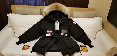Pre-owned Canada Goose Latest Grey Label Edition "black"  Snow Mantra Xl Fits 2xl-3xl Parka In Gray
