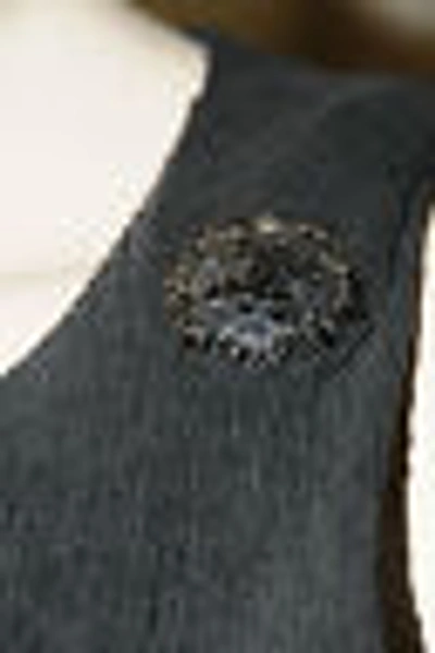 Pre-owned Chanel $6000  Black Long Maxi Dress Gown 40