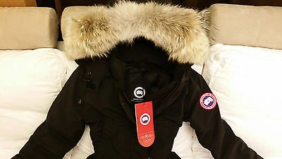 Pre-owned Label Brand Black "red " Canada Goose Trillium Extra-small Parka Jacket