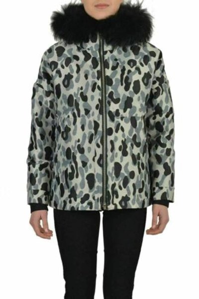 Pre-owned Moncler Authentic  "ada" Women's Real Fur Trim Down Parka Jacket Sz 3 Us L In Multicolor