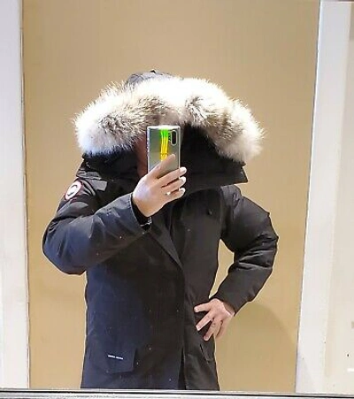 Pre-owned Canada Goose 2022 Latest Grey Label Concept Edition Black  Langford Large Parka In Gray