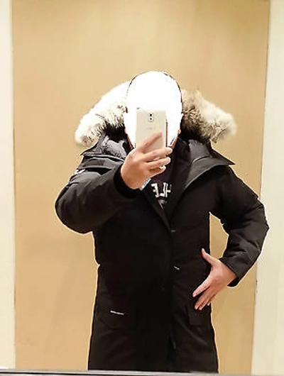 Pre-owned Canada Goose Brand Concept Edition Black  Langford Large Parka Jacket
