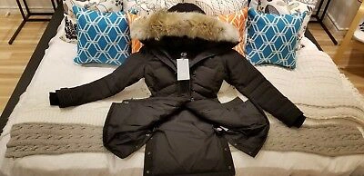 Pre-owned Canada Goose 2022 Latest Grey Label Concept Edition Black  Lorette M Parka Jacket In Gray