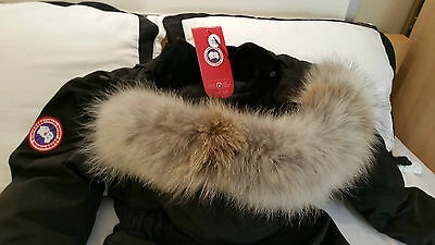 Pre-owned Label Concept Brand Red  Edition Black Canada Goose Trillium Lg Parka Jacket
