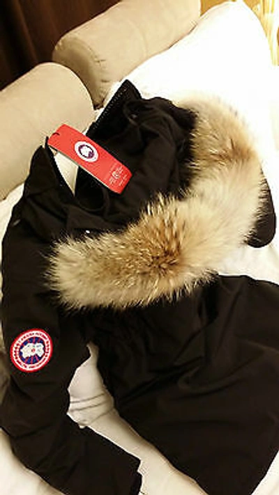 Pre-owned Canada Goose Brand Edition Navy "red Label"  Trillium Xs Parka Jacket Parka