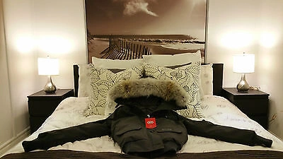 Pre-owned Label Edition Brand Red  Blk Canada Goose Hologram Chilliwack Lg Parka Jacket