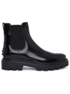 TOD'S LEATHER ANKLE BOOT
