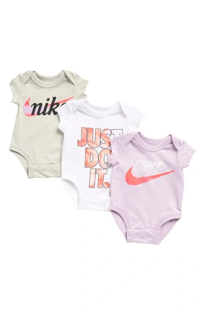 Nike Babies' Kids' Summer Daze Bodysuits In Doll