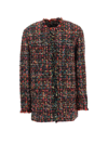 ISABEL MARANT ISABEL MARANT CREWNECK TWEED JACKET