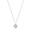 GUCCI GUCCI "BLIND FOR LOVE" NECKLACE IN SILVER