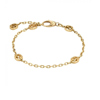 Gucci Interlocking G 18k Bracelet In Yellow