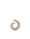 ANISSA KERMICHE SMALL SWIRL STUD EARRING