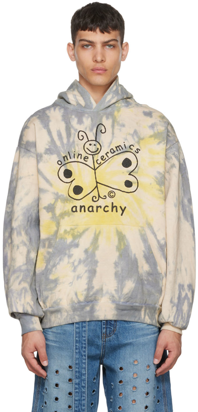 ONLINE CERAMICS OFF-WHITE BUTTERFLY HOODIE 