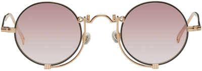 Matsuda Gold M3119 Glasses In Antique Gold