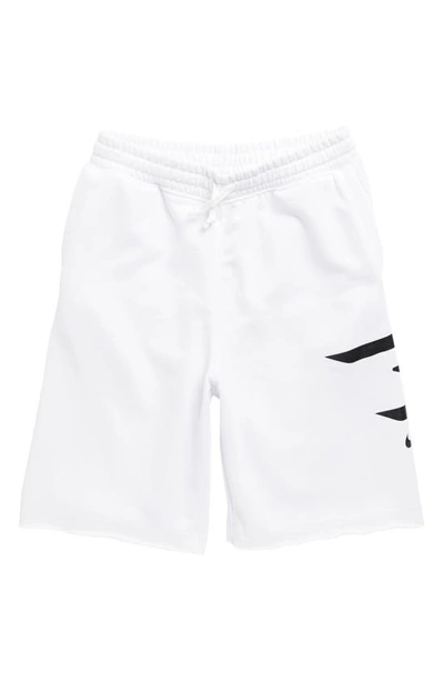 3 Brand Kids' Dip Shorts In White