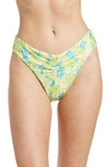 VYB FLEUR SAUVAGE HI LEG SWIM BOTTOMS