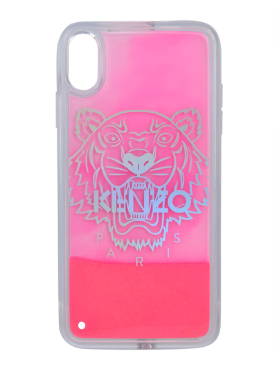 Kenzo Iphone Xs Max Cover In Fuchsia