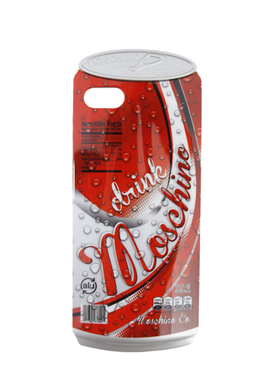 Moschino Cola Case In Red