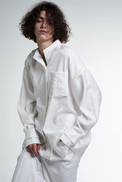 Lannertern Aroma Shirts-no9. In White