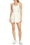 Outdoor Voices Court Cutout Tennis Dress In White