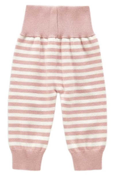 Ashmi And Co Babies' Jordan Stripe Pants In Pink