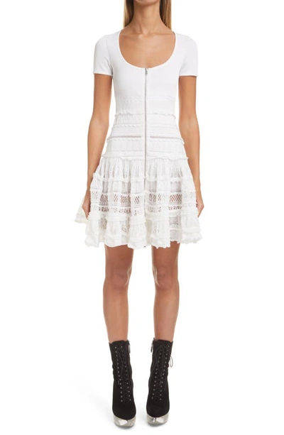Alaïa Crinoline Dress In White