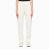 Palm Angels Side Stripe White Track Pants In White