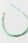 Urban Renewal Vintage '90s Colorful Puka Shell Necklace In Green
