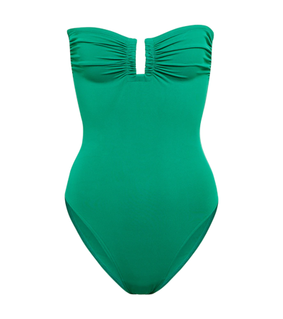 Eres Women's Cassiopée Bustier One-piece Swimsuit In Green