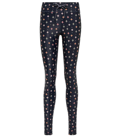 The Upside Midmode Printed Mid-rise Leggings In Abstract