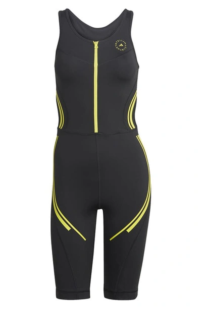 Adidas By Stella Mccartney Truepace Heat.rdy Running Bodysuit In Black