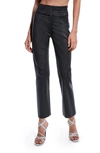 As By Df Reagan Stretch Leather Leggings In Black