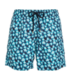 VILEBREQUIN TURTLE PRINT MOOREA SWIM SHORTS