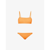 Hunza G Orange New Gigi Bikini In Mango Sorbet