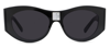 Givenchy 4gem Gv 40014i 01a Wrap Sunglasses In Grey