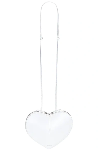 Alaïa Le Coeur Bag In White