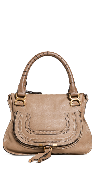 Shopbop Archive Chloe Medium Marcie Satchel In Brown