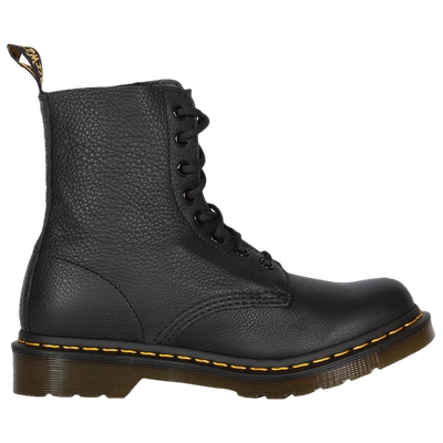 Dr. Martens' Womens Dr. Martens Virginia Leather In Black