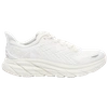 Hoka Logo-print Low-top Sneakers In White/white