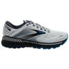 Brooks Adrenaline Gts 21 Running Shoe In Oyster/india Ink/blue