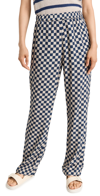 Kule The Suki Pants In Taupe/indigo