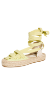 SOLUDOS LUELLA LACE UP ESPADRILLES