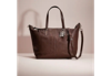 Coach Restored Bleecker Cooper Satchel In Silver/midnight Oak