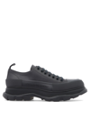 Alexander Mcqueen Tread Slick Low-top Sneakers In Grey