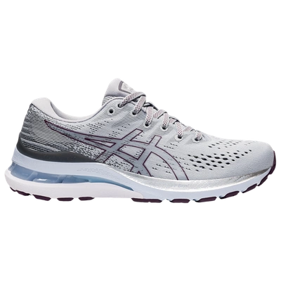 Asics Gel-kayano 28 Piedmont Grey/deep Plum  1012b047-021 Women's In Gray/dark Purple