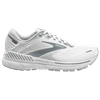 Brooks Adrenaline Gts 21 Running Shoe In White/oyster/primer Grey