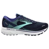 Brooks Women's Ghost 14 Running Shoes - Medium In Peacoat/yucca/navy